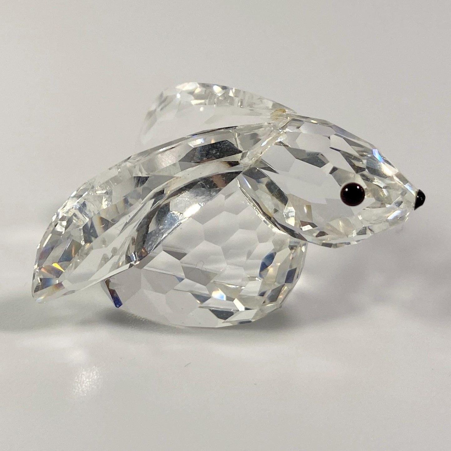 Swarovski Crystal Long Ear Bunny Rabbit #208326. Mint Box, COA