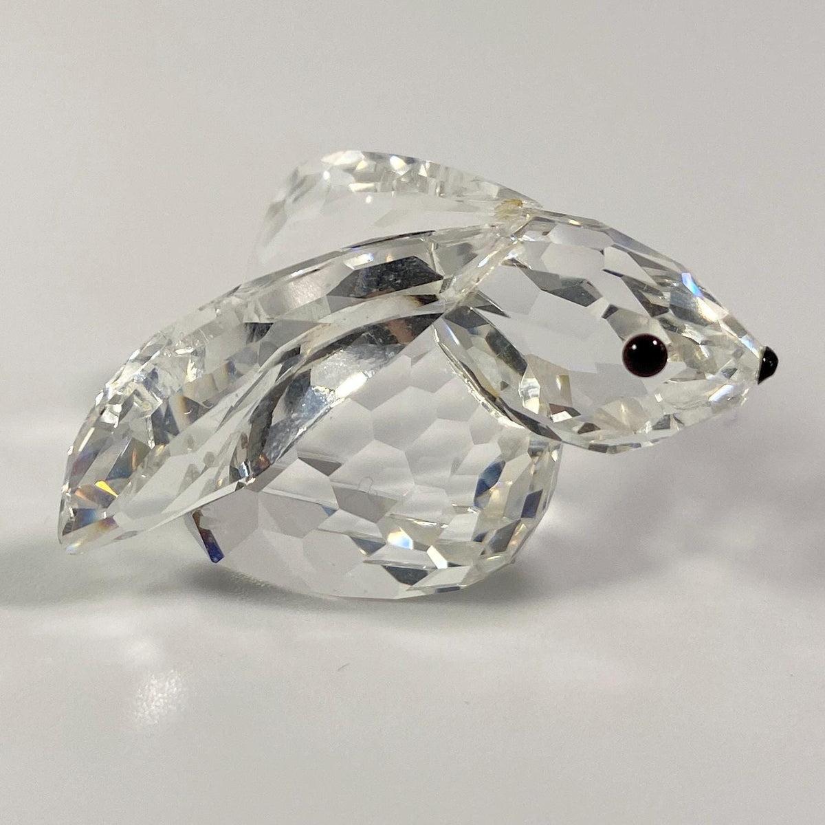 Swarovski Crystal Long Ear Bunny Rabbit #208326. Mint Box, COA