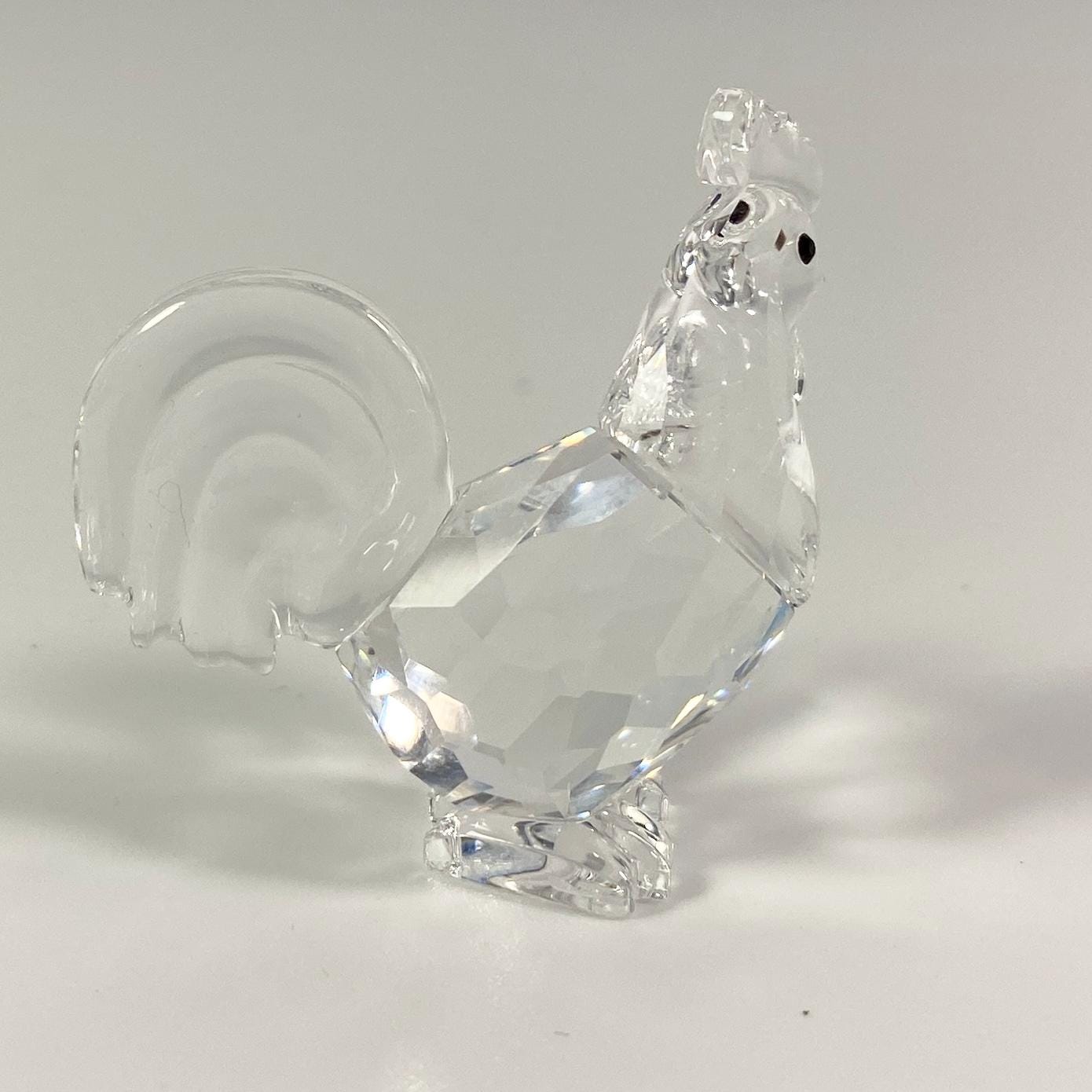 RARE !! Swarovski Crystal~**ZODIAC ROOSTER ** with box and CoA
