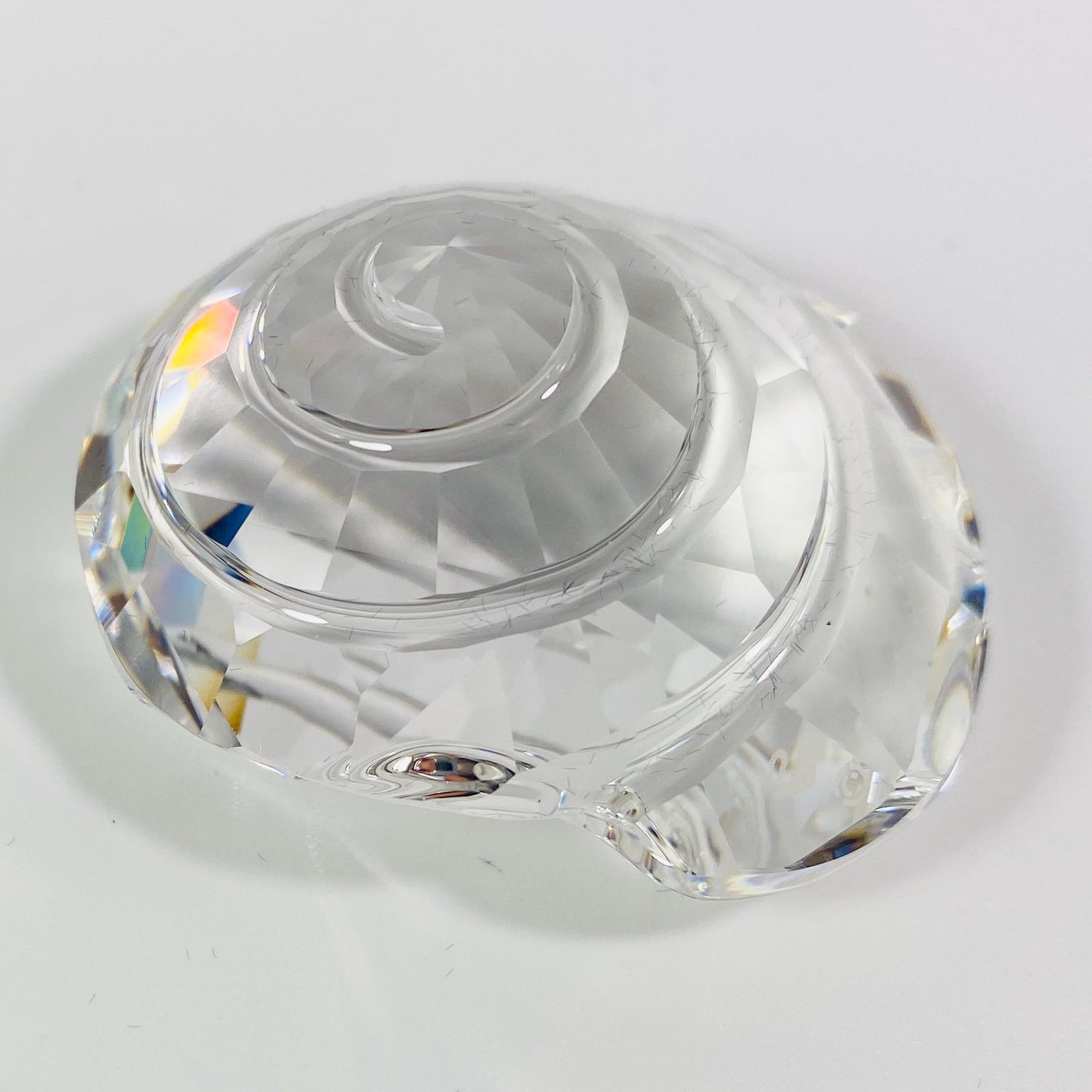 RARE !! Swarovski Crystal - SCS 2007. Spiral Top Shell #880693. Retired