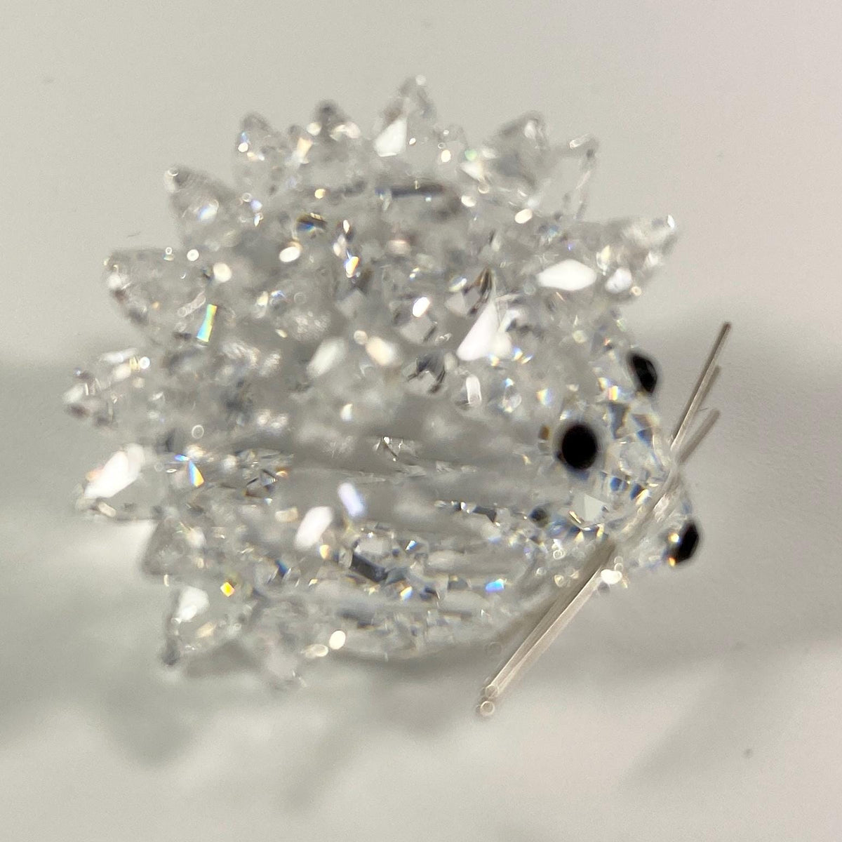 Authentic SWAROVSKI Austrian Crystal HEDGEHOG in Original Box & CoA