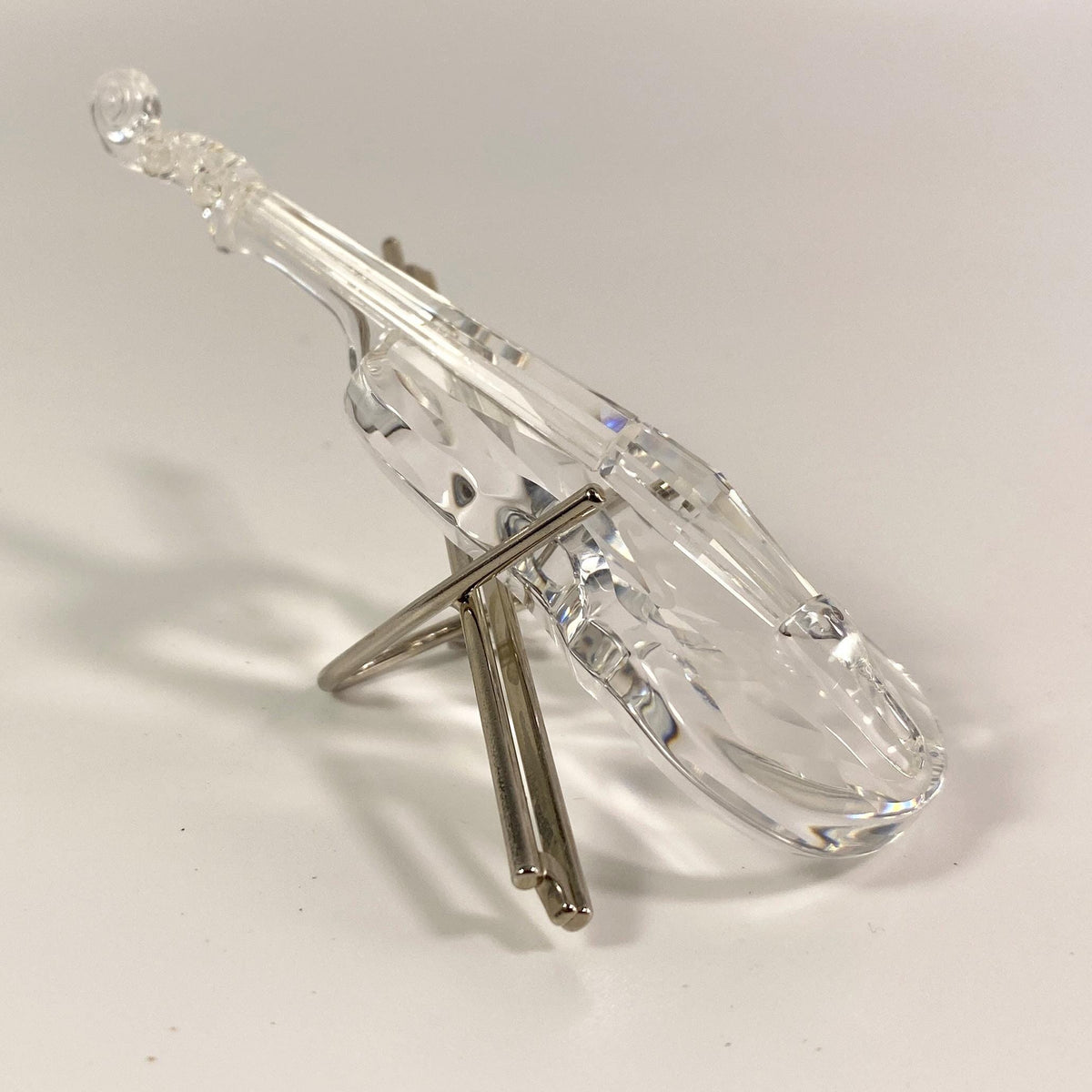 Swarovski Crystal VIOLIN Figurine 203056 7477 NR 002 Bow/Stand Original Box