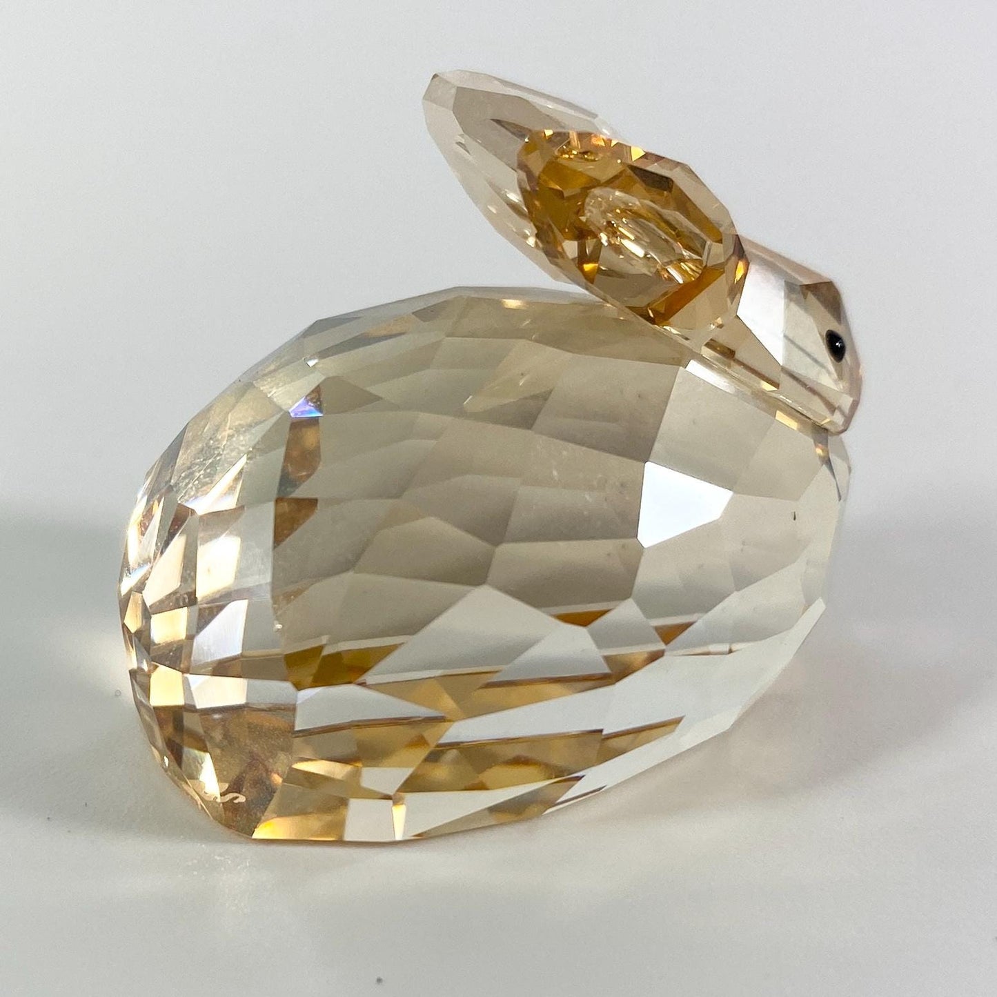 Swarovski Crystal Figurines - HARE GOLDEN SHADOW #1089876. Mint In Box.