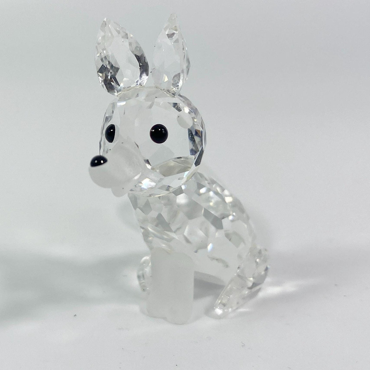 Swarovski Crystal “Woodland Friends”, Large Sitting Fox , Frosted with BOX