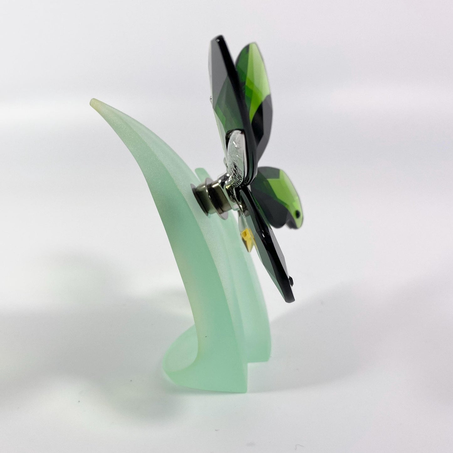 Swarovski Anamosa Exotic Moss Green Butterfly with Stand