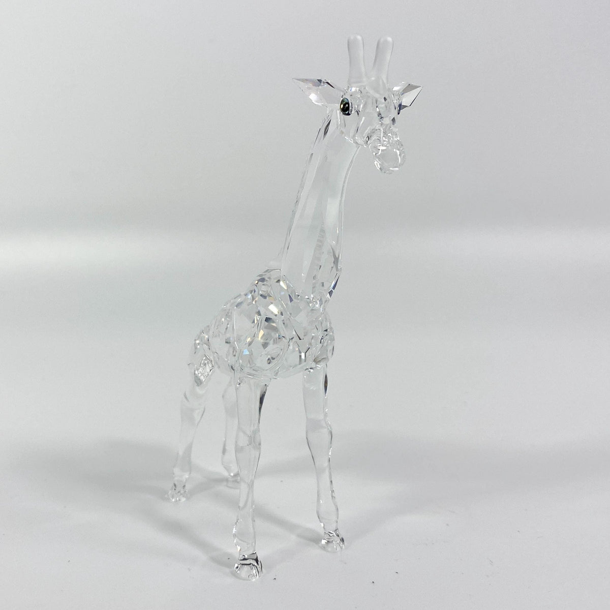 Swarovski Crystal African Wildlife GIRAFFE Figurine #236717 MIB COA Retired