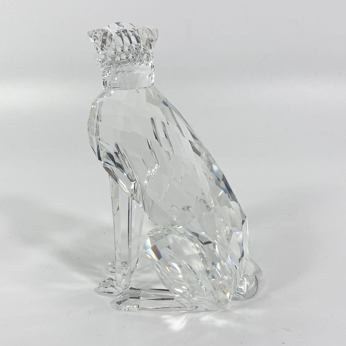 Swarovski Crystal CHEETAH #183225 African Wildlife 3.75” Tall Figurine With Box
