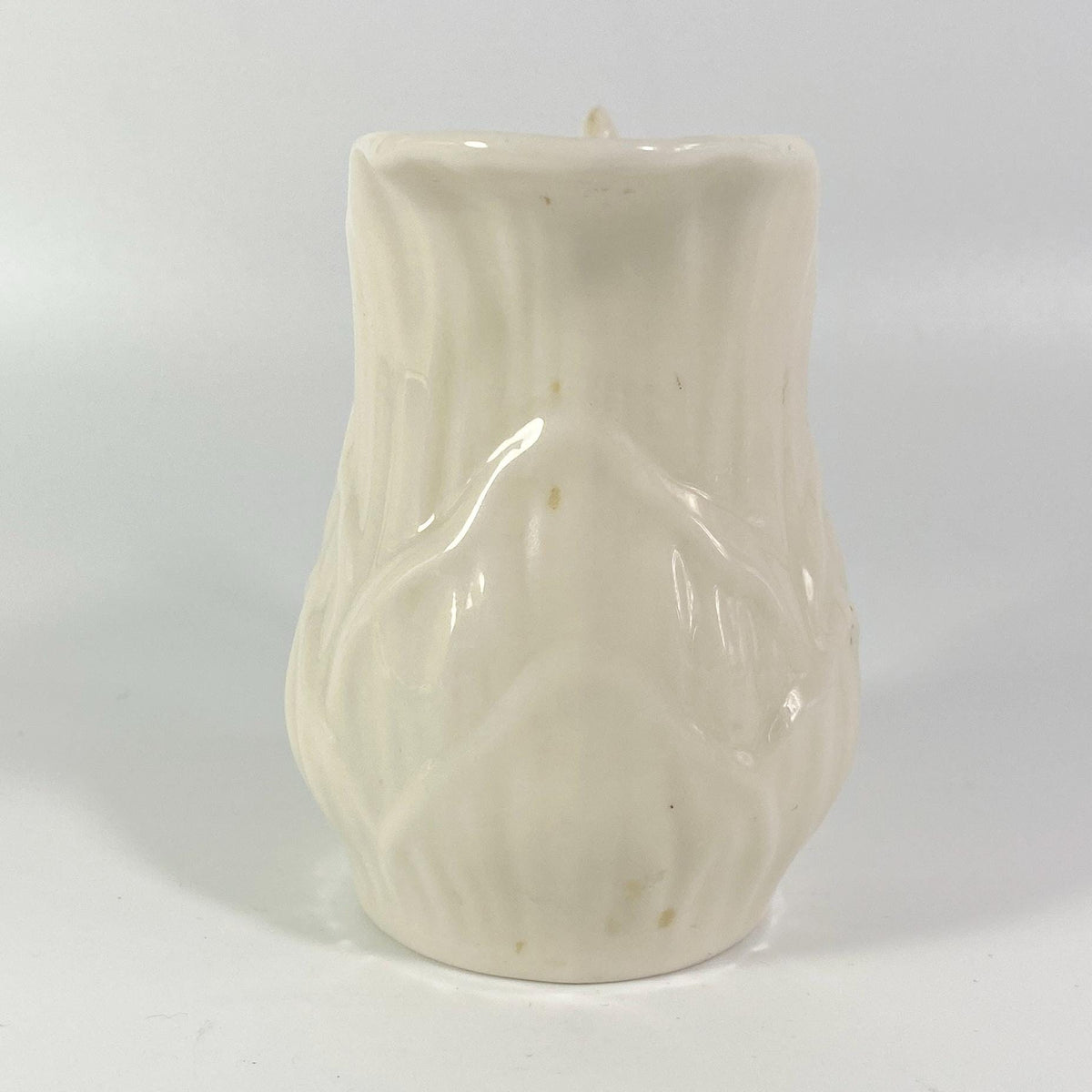 Vintage Belleek Creamer Bowl Set of 2 Fine Irish Pottery