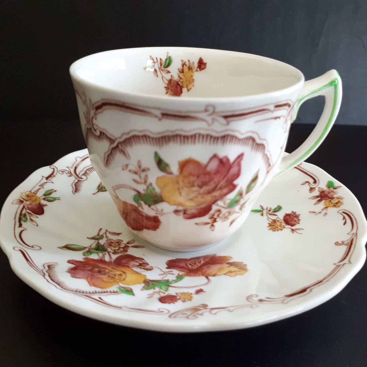 Vintage Royal Doulton Chiltern Demitasse Cup and Saucer Set