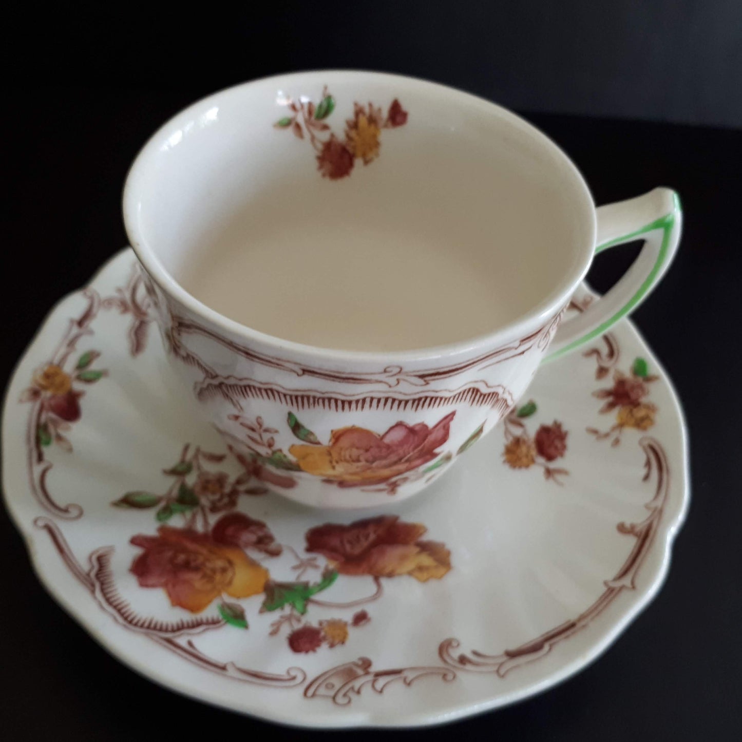 Vintage Royal Doulton Chiltern Pattern beautiful Demitasse cup and saucer