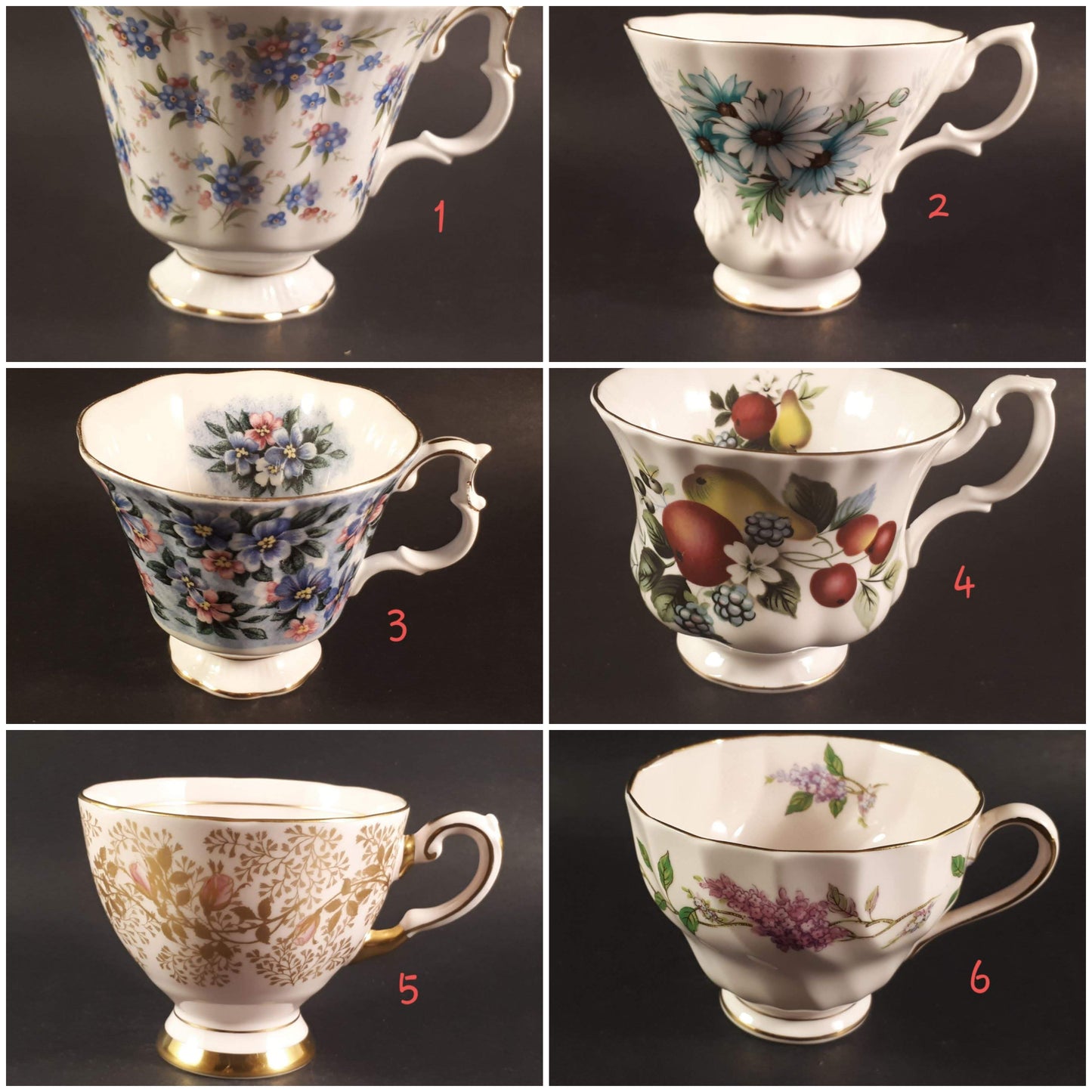 Royal Albert & Tuscan orphan teacup fine bone china