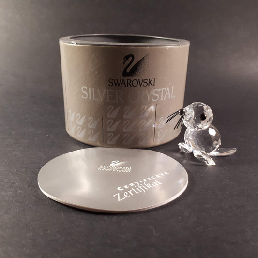 Rare Swarovski Discontinued SEAL PUP with Silver Whiskers 1 1/4” with box & certified