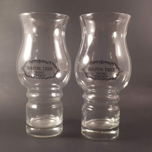 Vintage Kapok Tree Inns & Restaurant Corporation collector's Souvenir Glass