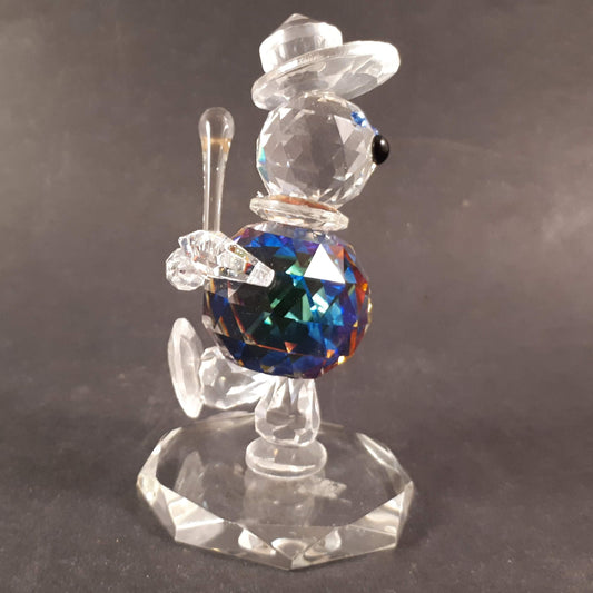 Aurora crystal Finest lead Crystal from Austria Germany Baseball figurine W/B