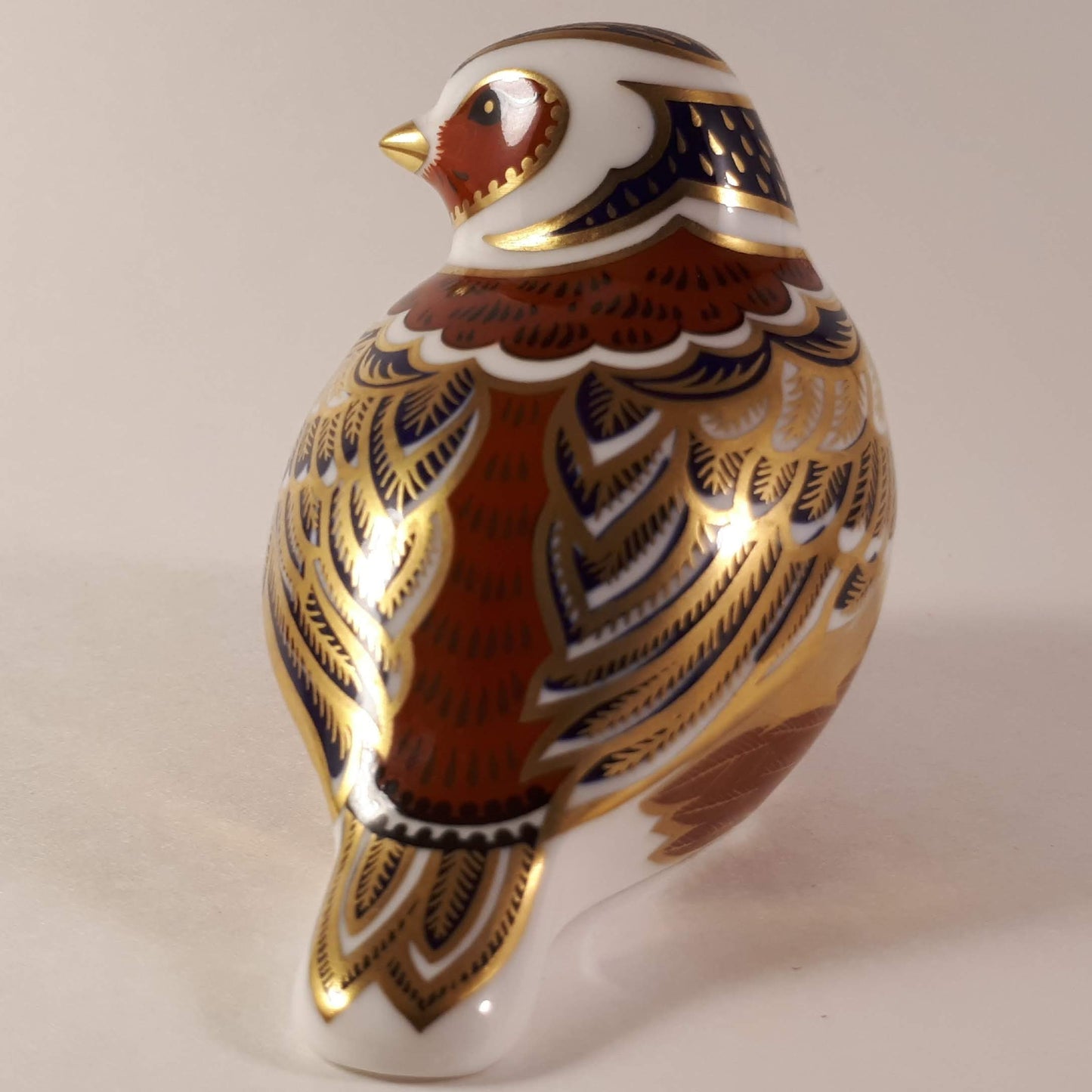 Extremely RARE !!! Authentic Royal Derby red bird paperweight