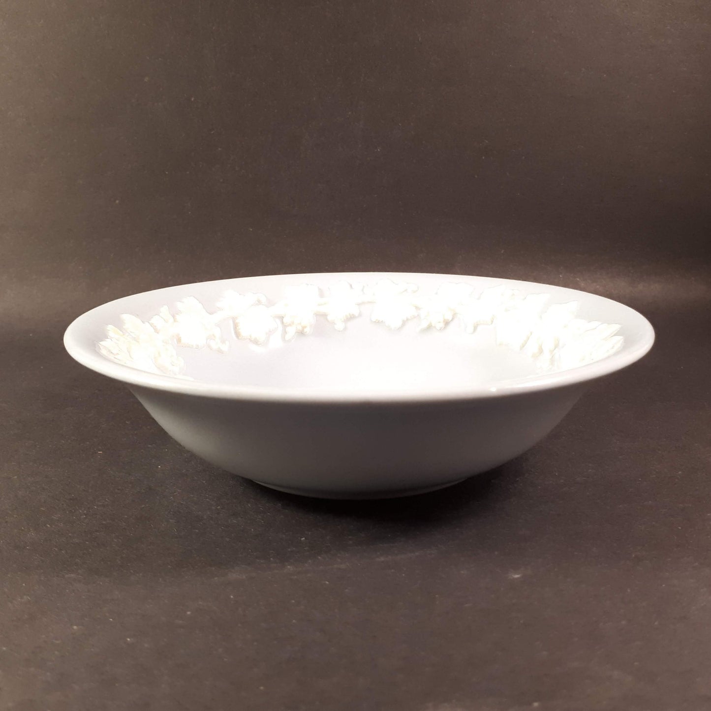 Wedgwood Etruria and Barlaston 6 1/4 " cereal bowl cream on Lavender sold individually