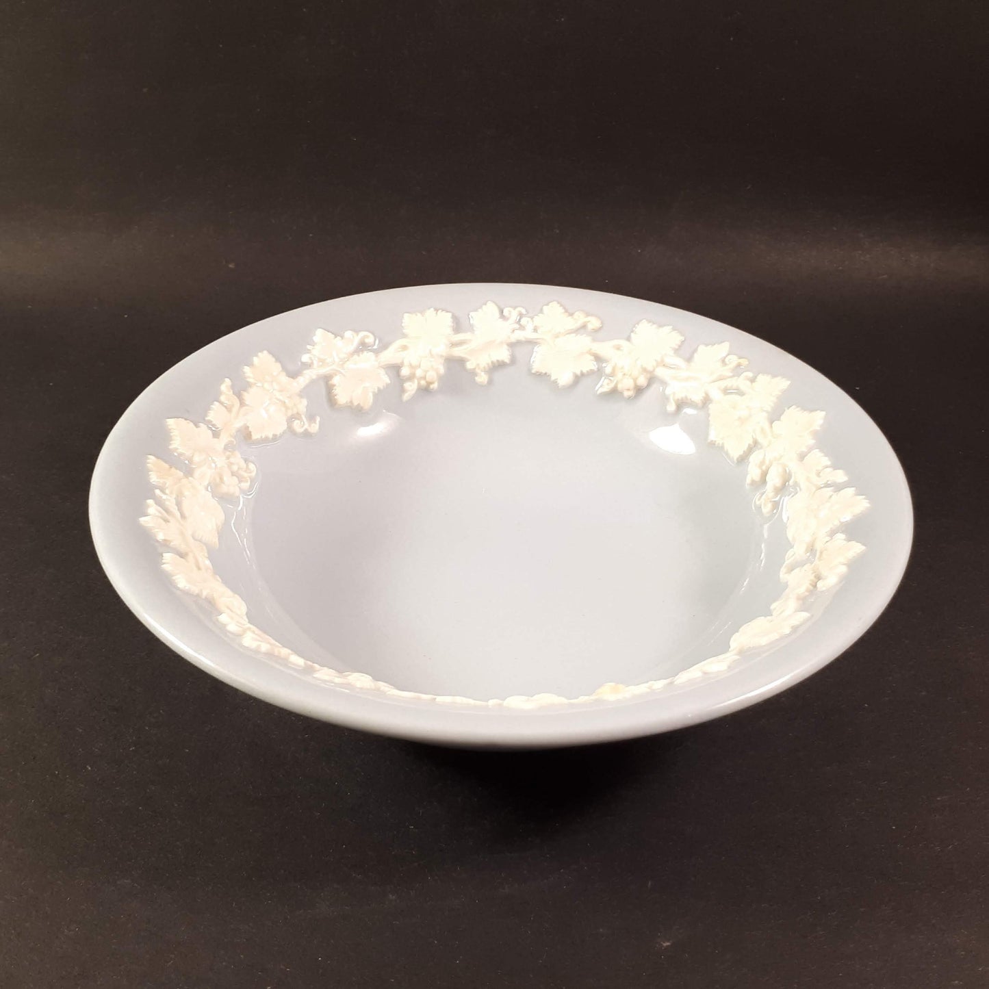 Wedgwood Etruria and Barlaston 6 1/4 " cereal bowl cream on Lavender sold individually