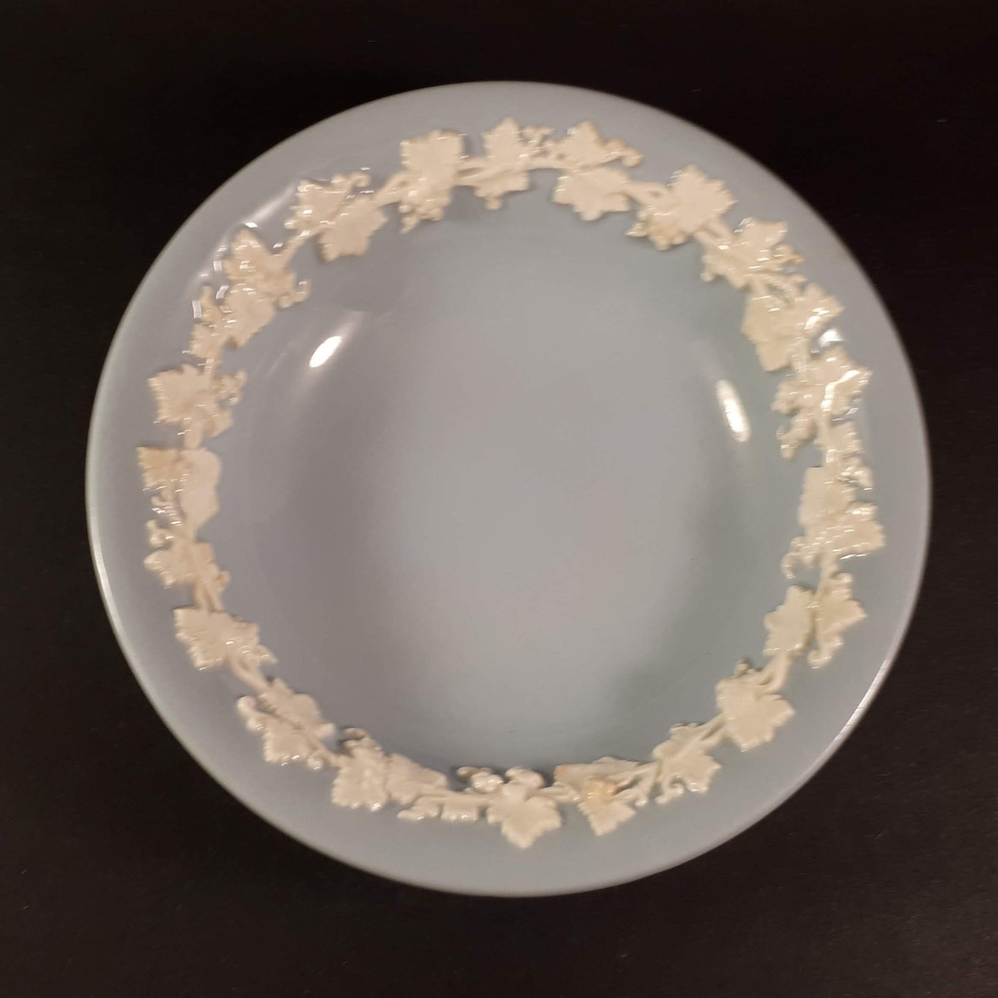 Wedgwood Etruria and Barlaston 6 1/4 " cereal bowl cream on Lavender sold individually