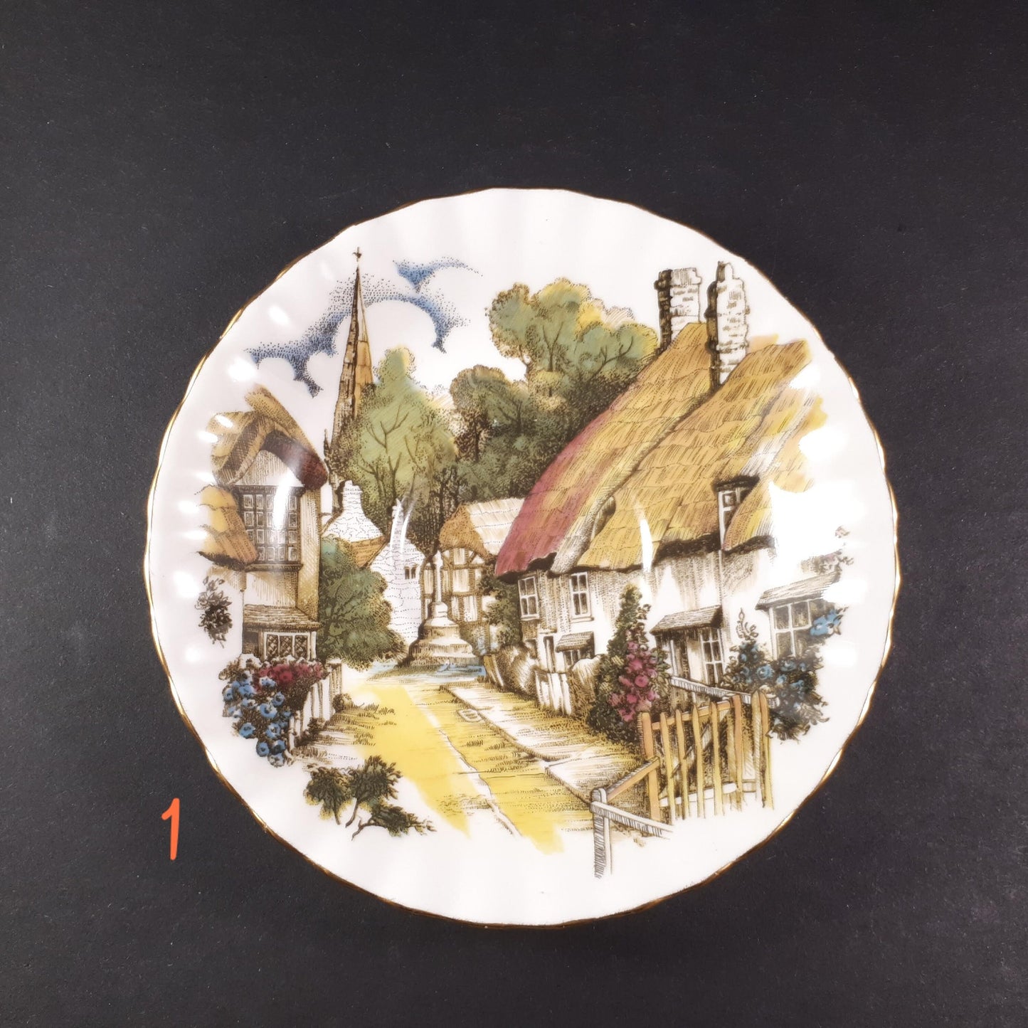 Only Royal Albert orphan saucers for Mix and Match