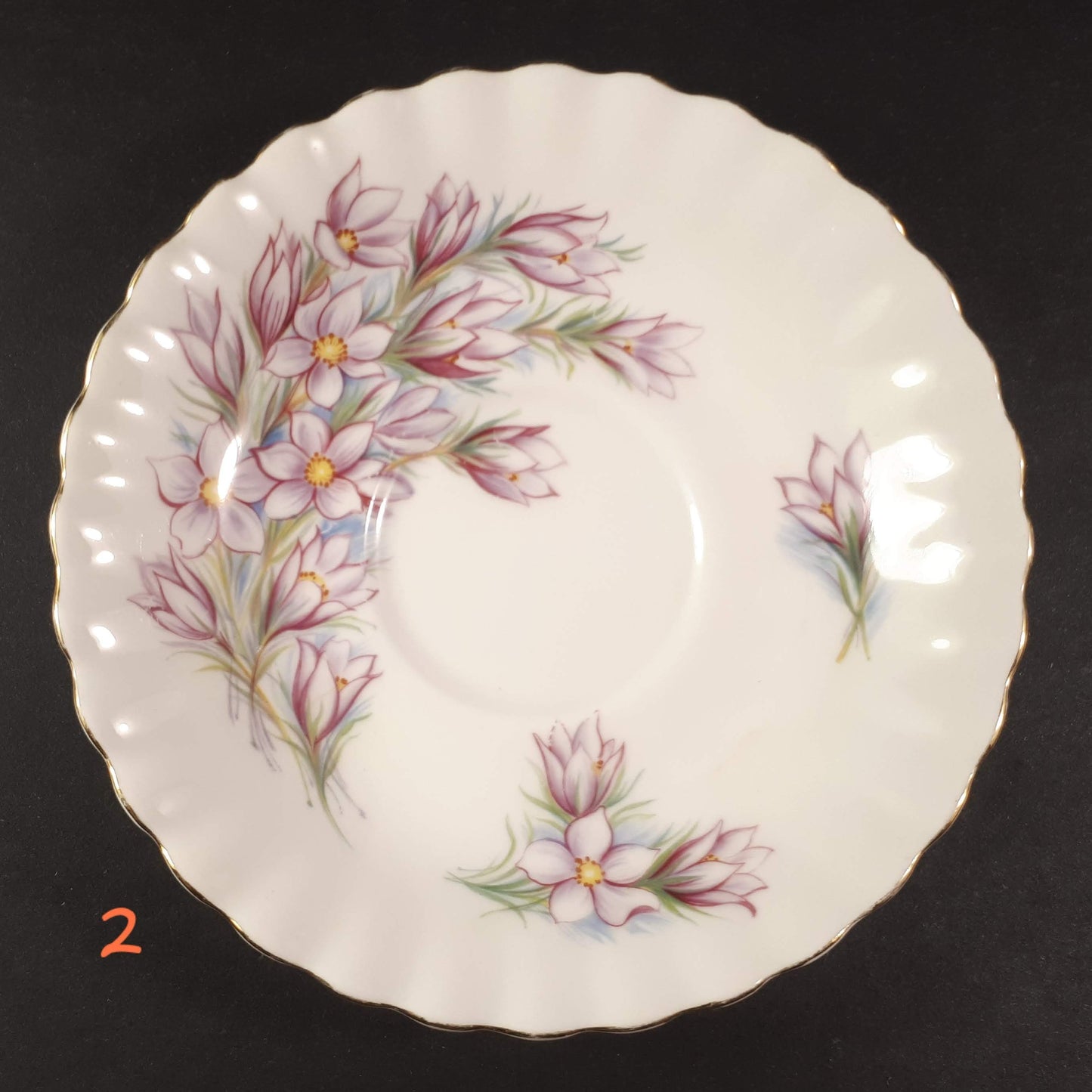 Only Royal Albert orphan saucers for Mix and Match