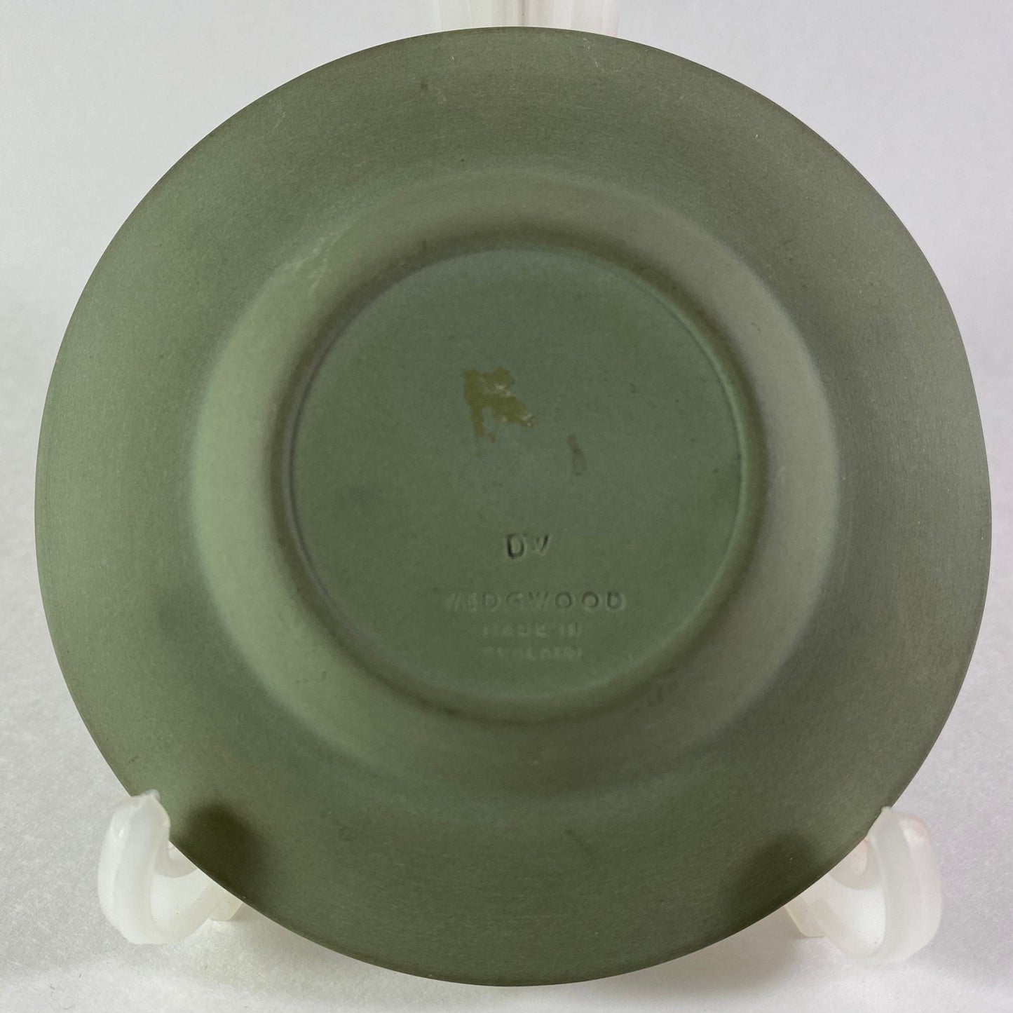 Vintage Wedgwood Jasperware Green ashtray