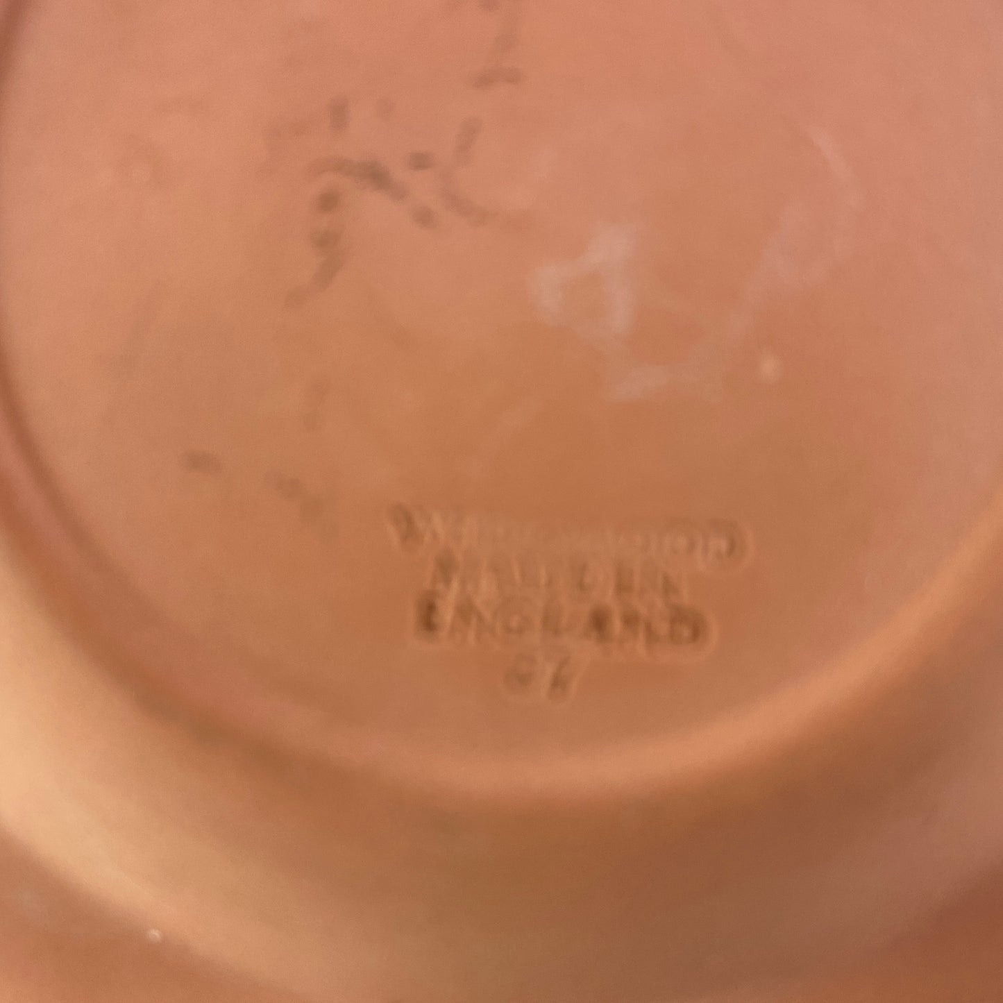RARE !! Wedgwood jasperware Terra Cotta Ashtray 4.5 inches