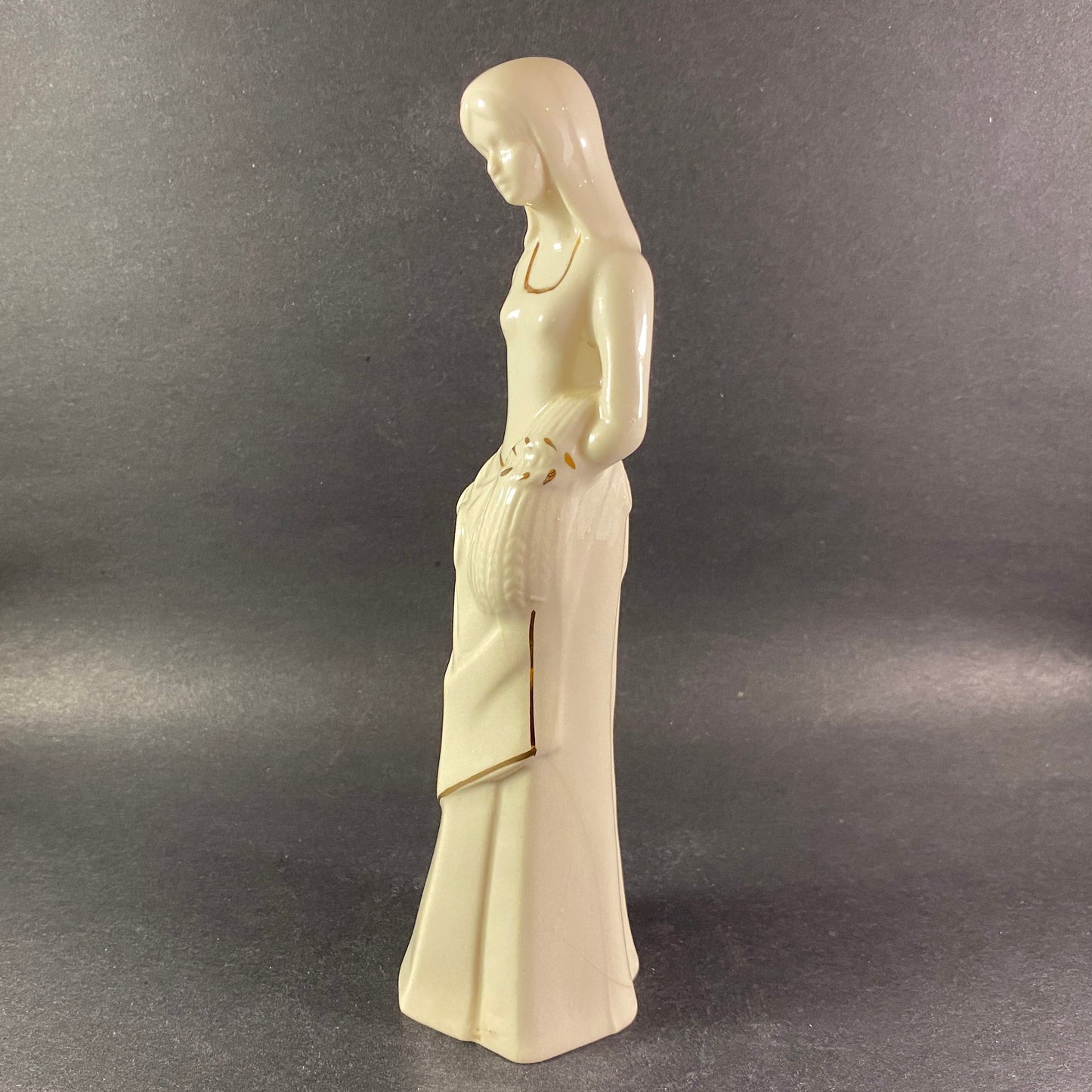 Vintage Kuntsporzellan Zumas Figurine~Young Lady  German