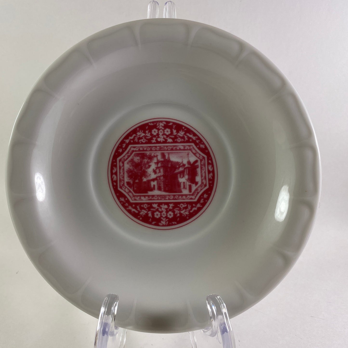 Villeroy Boch Coffee Cup Sets Ceramic Red White Heinrich Porcelain Germany -6 available