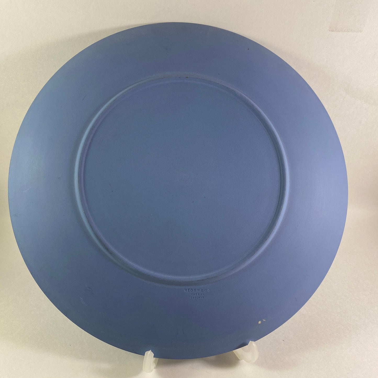 Vintage Wedgwood Jasperware Blue 9 " Inches Plate