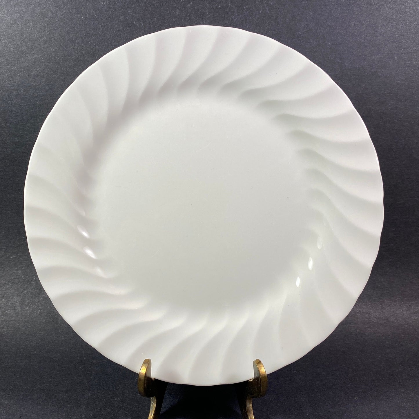 Set of 2 Wedgwood "Candlelight" 8 5/8" Salad swirl Plate , England