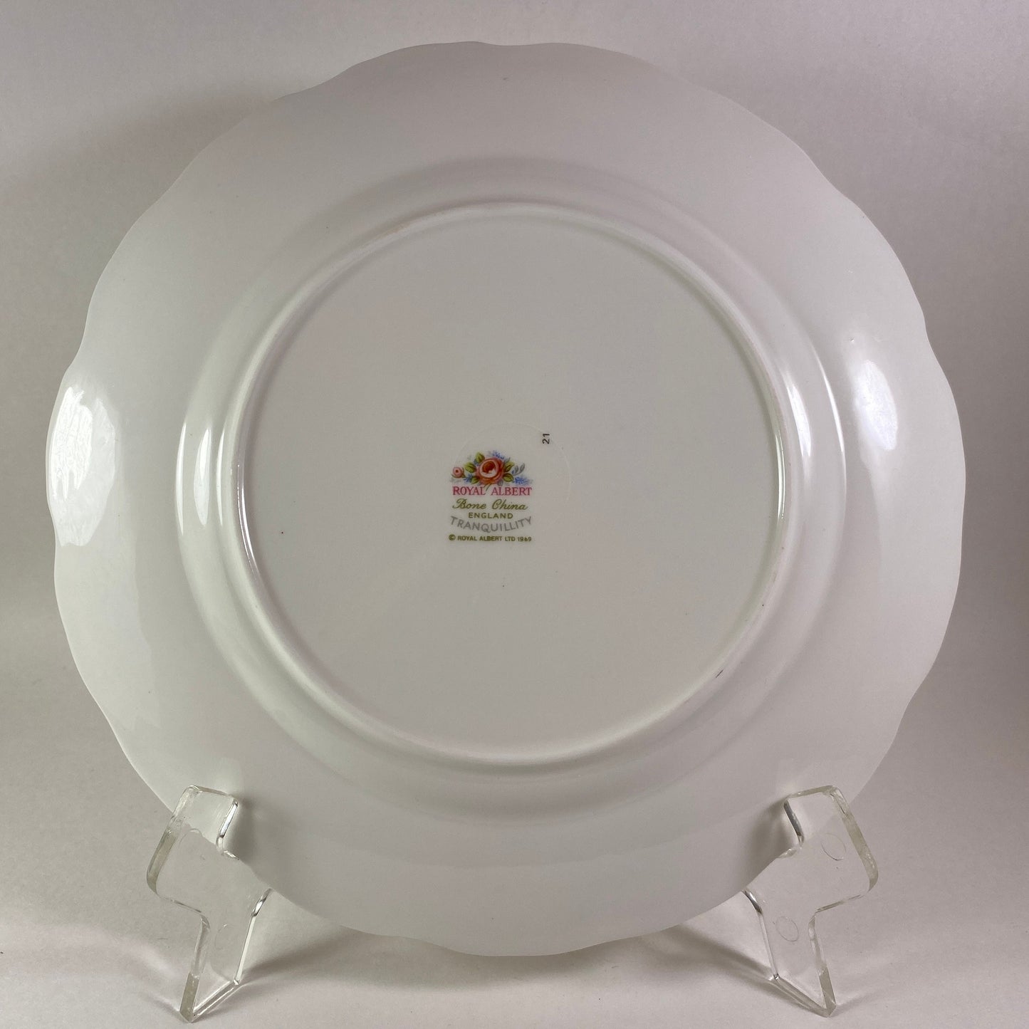 Vintage Royal Albert Tranquility Design Bread plate 6 1/4"