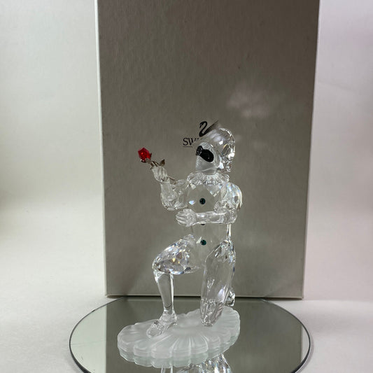 Swarovski Crystal Figurine “Harlequin” Masquerade annual Series Proposing