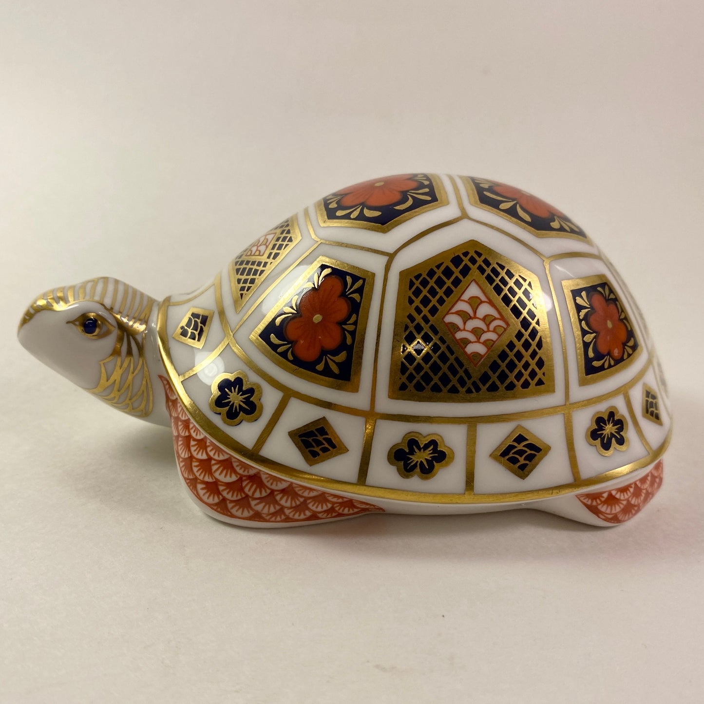 Royal Crown Derby large 5 " inches ' Tortoise' Paperweight