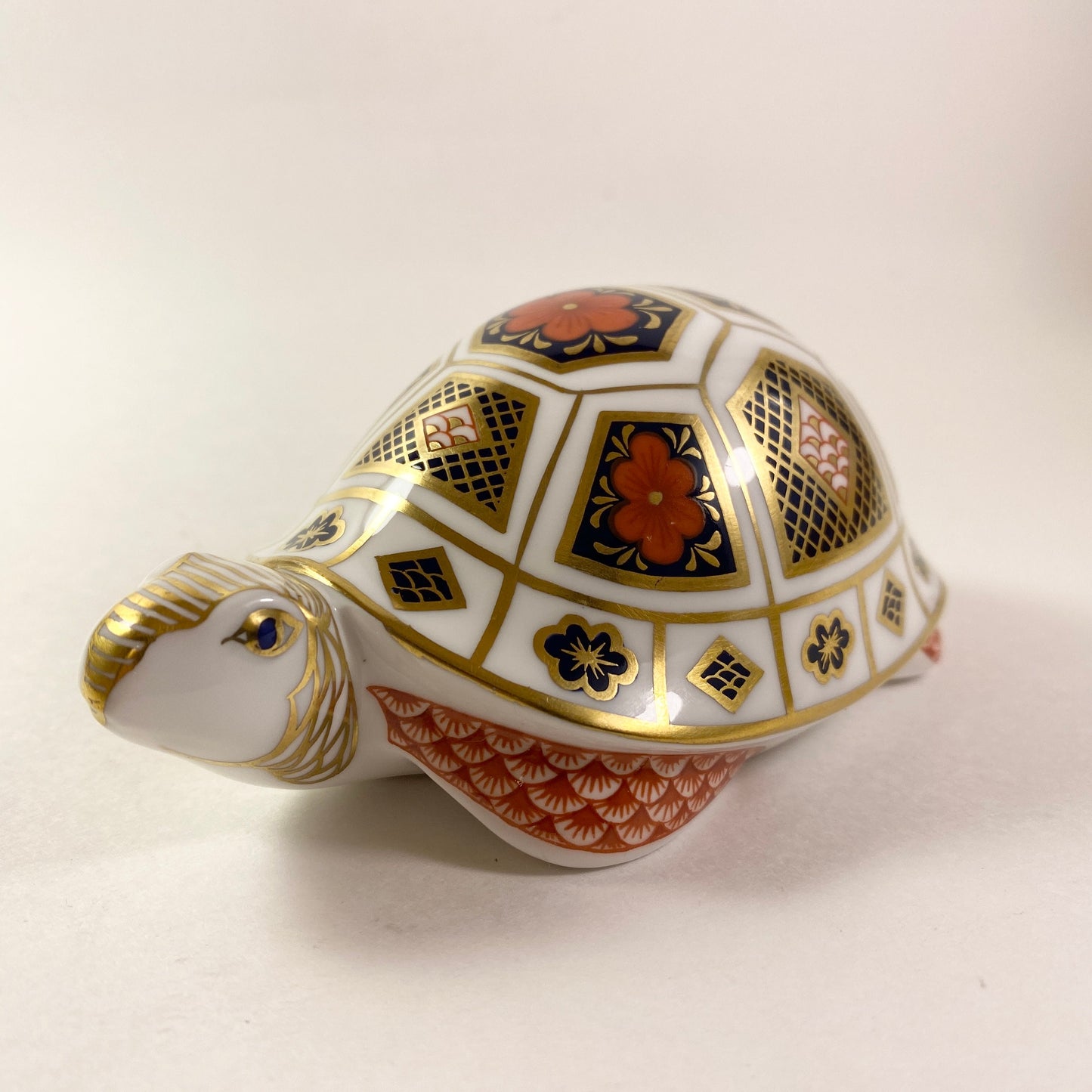 Royal Crown Derby large 5 " inches ' Tortoise' Paperweight