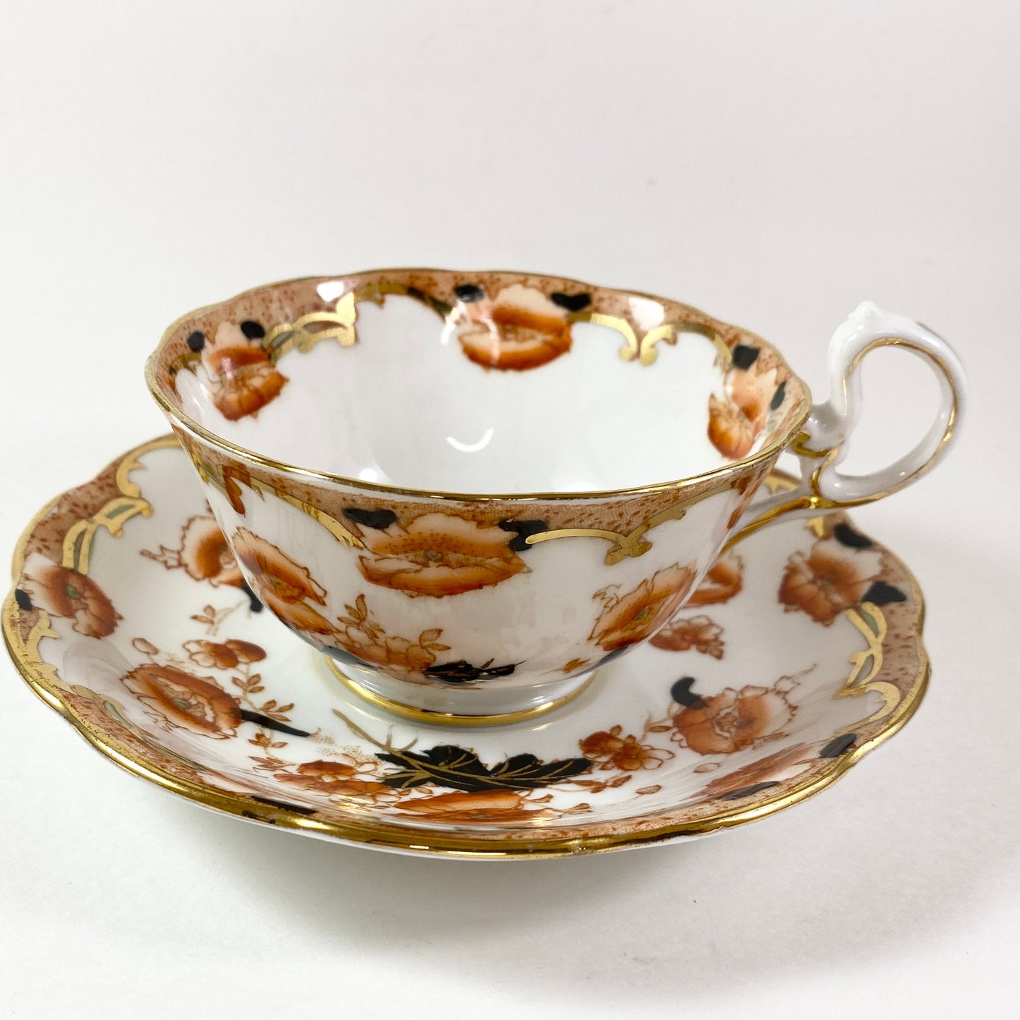 RARE!!! ROYAL ALBERT tea cup and saucer pattern Imari teacup England 1940s