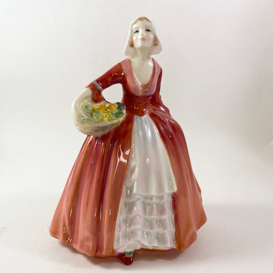 Royal Doulton “Janet” Lady with Flowers 6.5 " inches Figurine HN1537