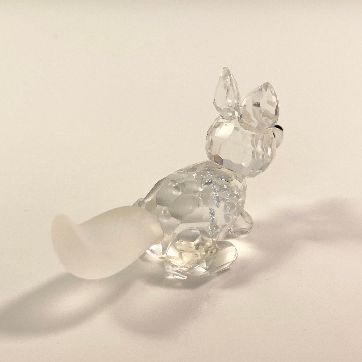 Swarovski Crystal Woodland Friends, Small Running  Prowling Fox Figurine Box