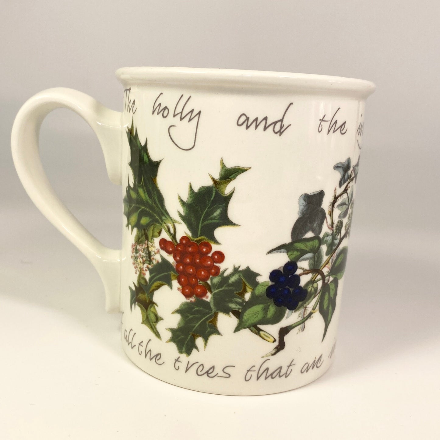 Portmeirion The Holly and The Ivy Breakfast Coffee Tea Mug - Made in Britain