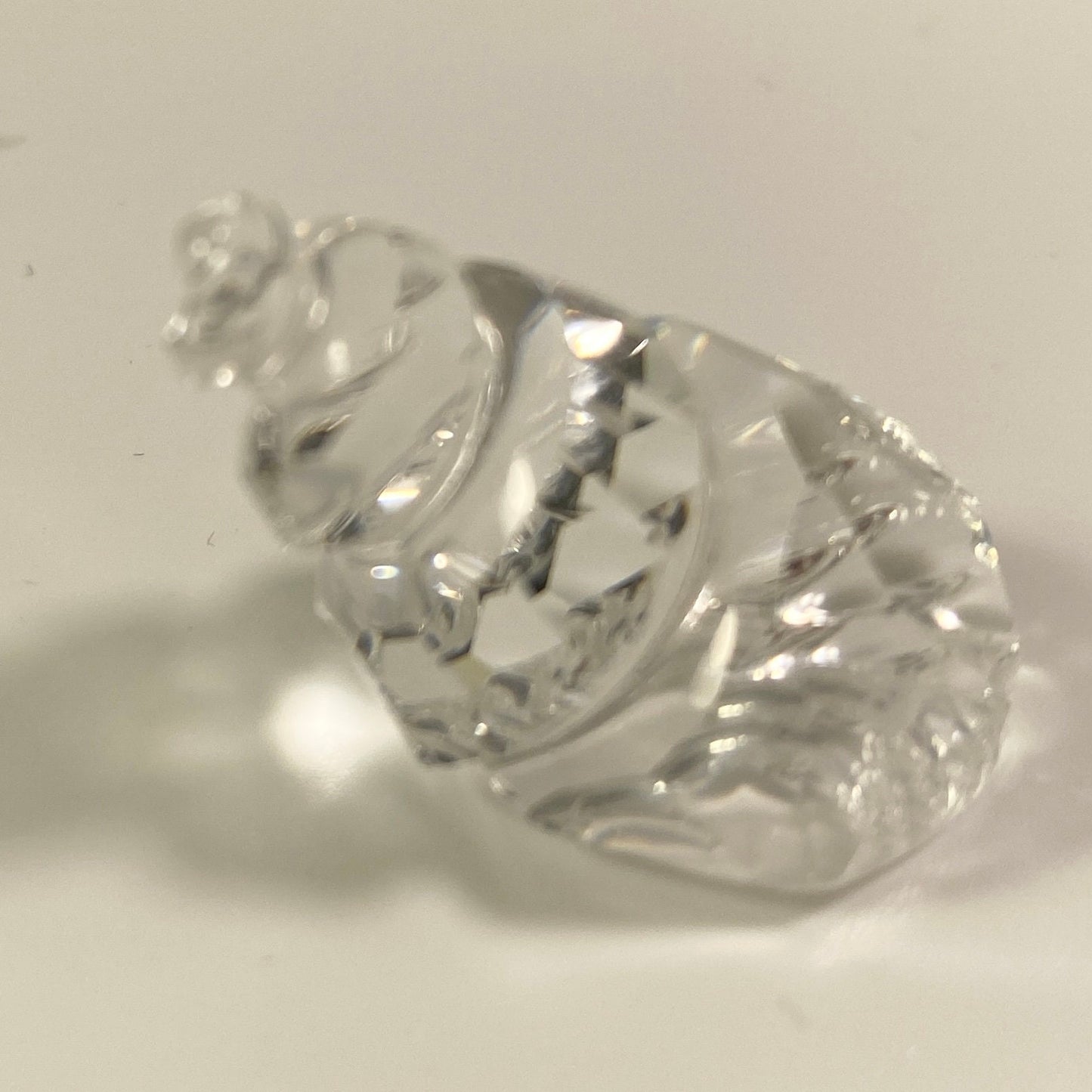 Swarovski Crystal Conch Shell 7624 Mini Figurine Seashell Nautical Ocean