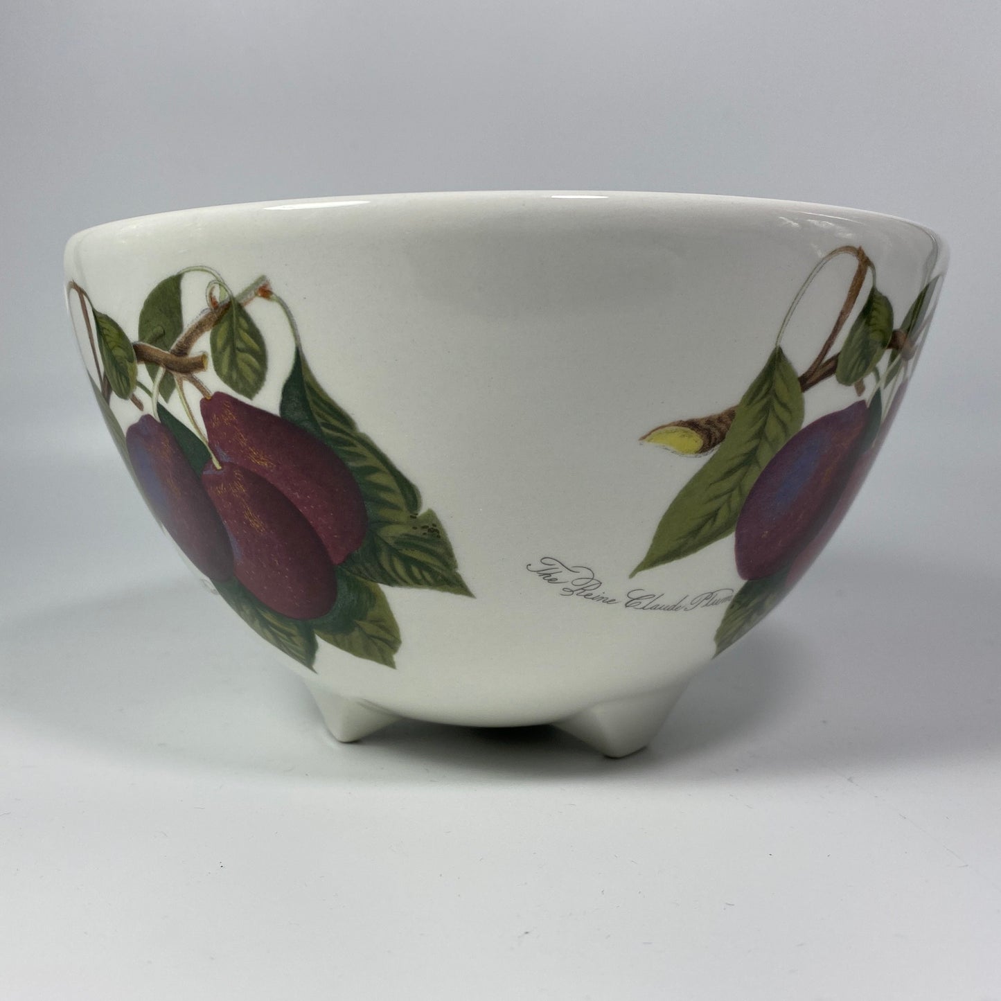 Extremely Rare!!!! POMONA by Portmeirion footed Bowl Reine Plum