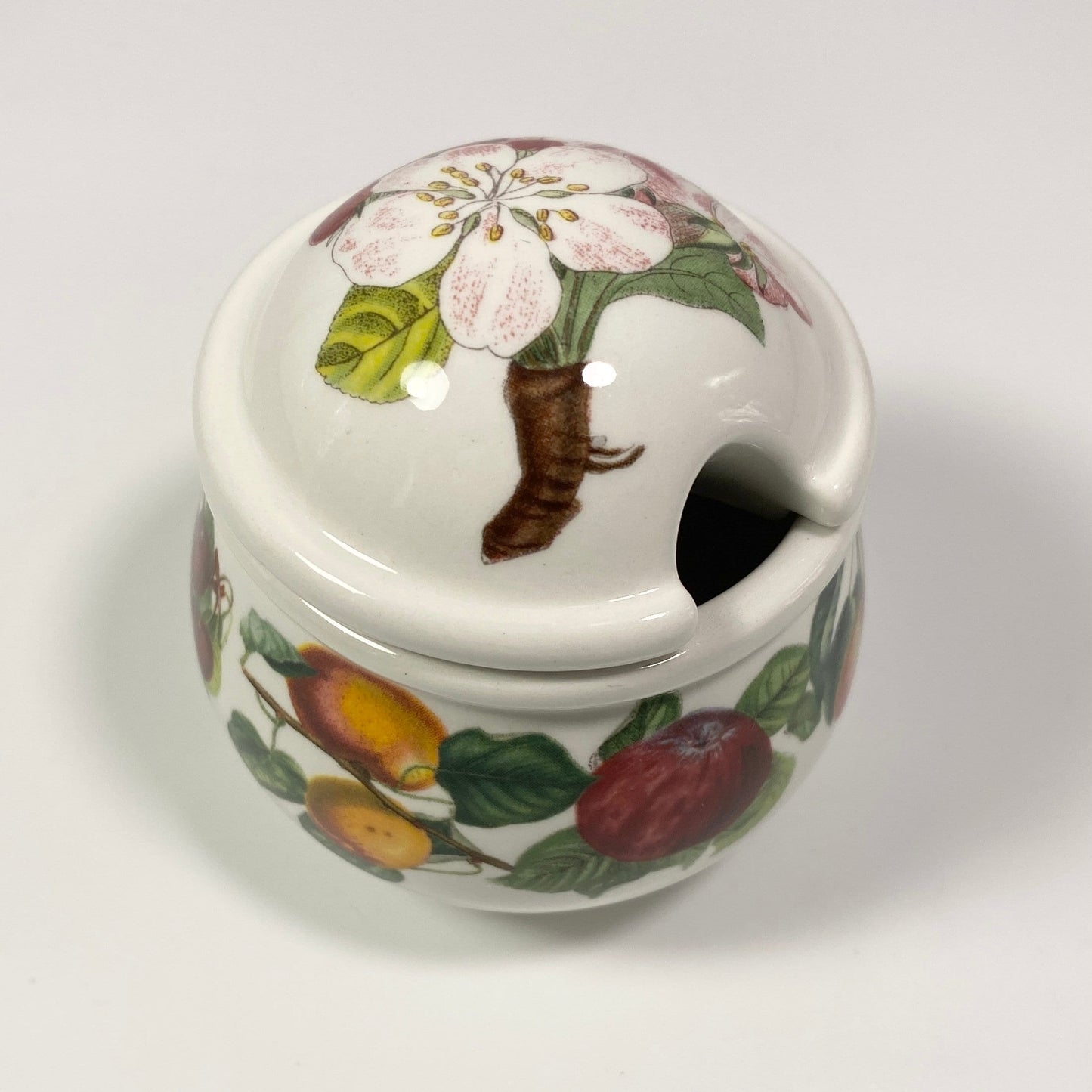 Portmeirion Pomona fruits design small 2.5 " inches  Sugar Bowl & Lid