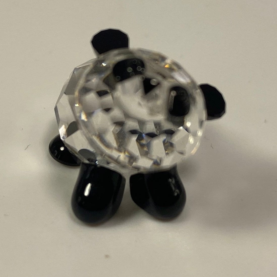 RARE !! Swarovski "Tiny" "Mini" Crystal Baby Panda Bear Tiny Mini  with original box