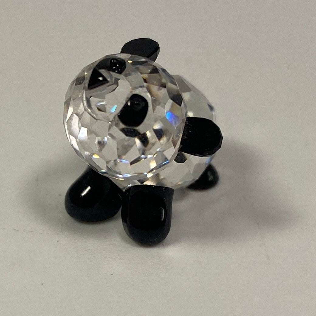 RARE !! Swarovski "Tiny" "Mini" Crystal Baby Panda Bear Tiny Mini  with original box