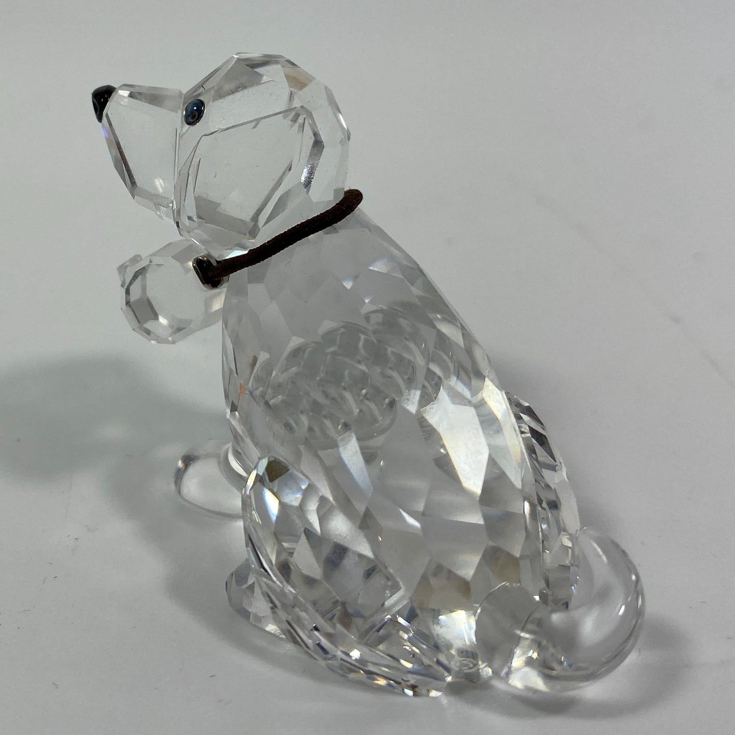 Swarovski Crystal Figurine, St Bernard Puppy # 201111  pets corner Box & CoA