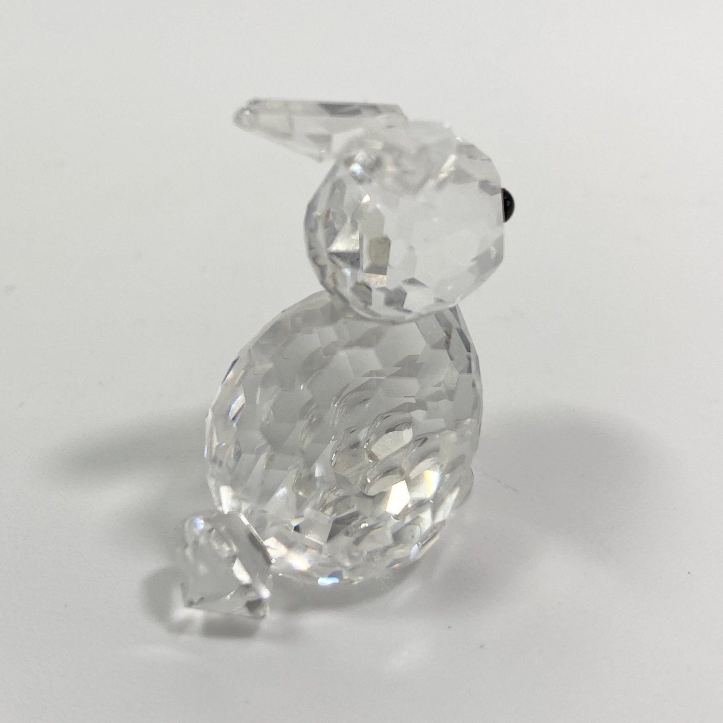 Swarovski Crystal small Sitting Rabbit 7678040000 014849. Retired 2005. MIB