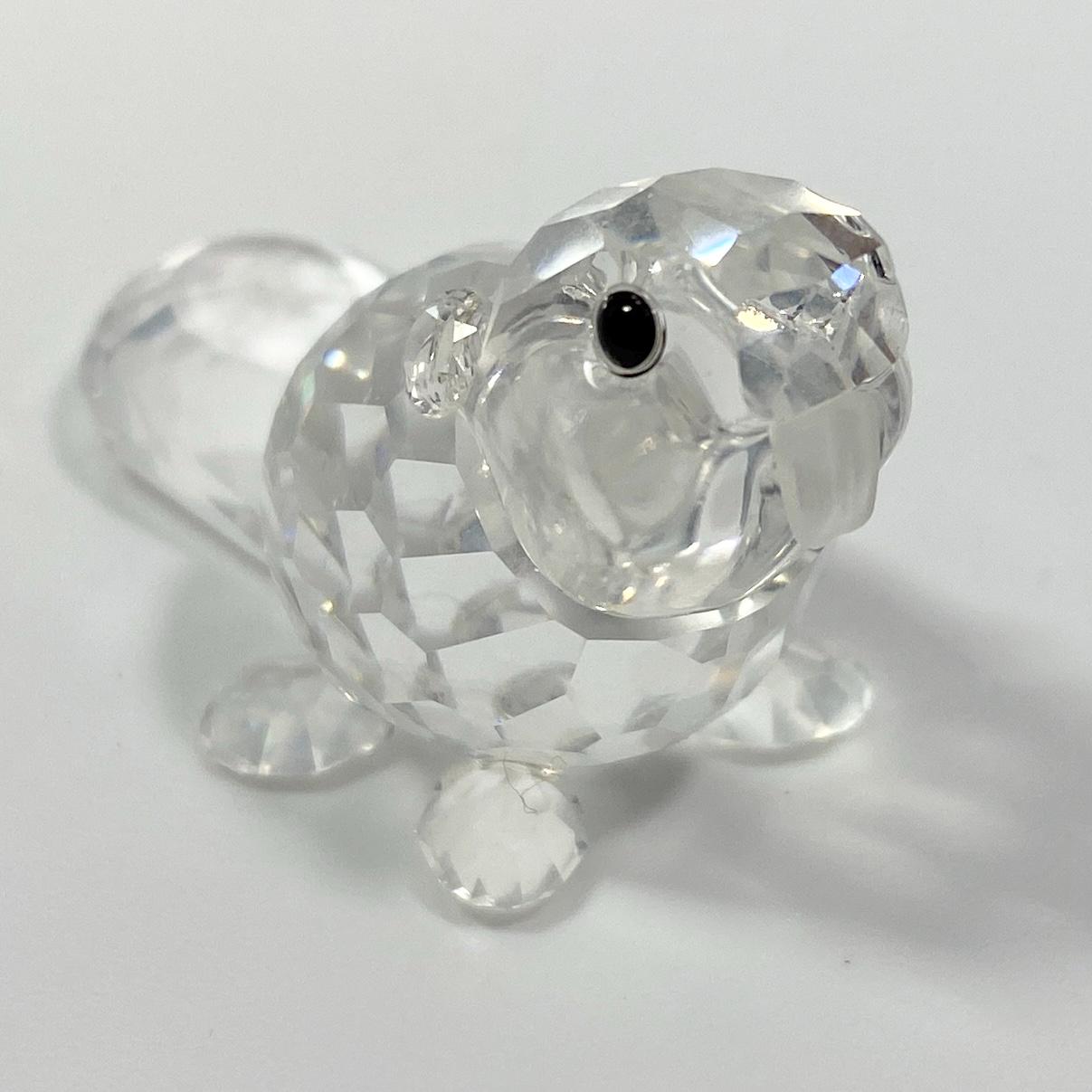 Swarovski Baby Beaver Standing Crystal Figurine 164638 Austria w/ Orig Box & CoA