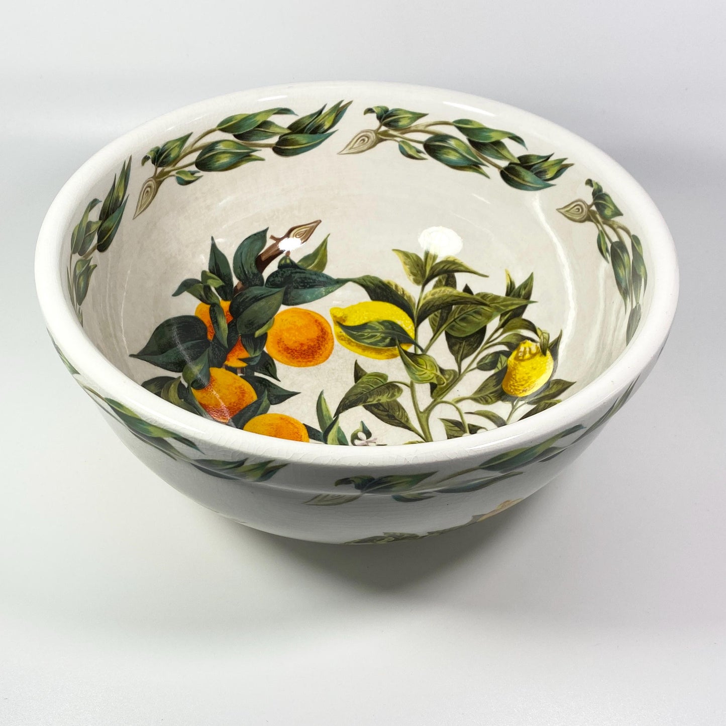 Extremely Rare  Portmeirion large bowl ORANGES AND LEMONS