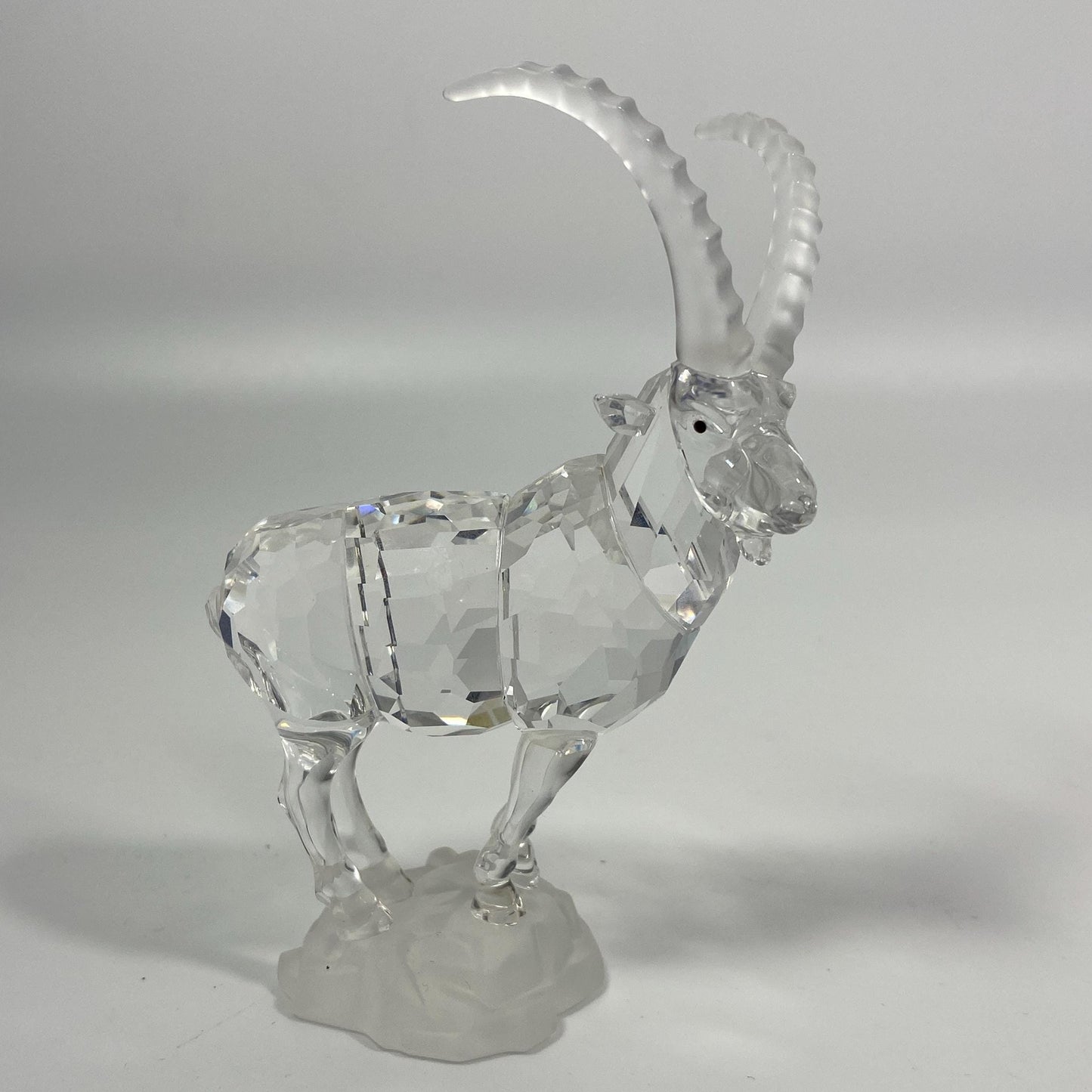 Swarovski LARGE Endangered Species Ibex Figurine in Original Box 7684 000 001