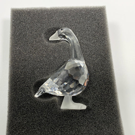 Swarovski Crystal Mother Goose 174960 Figurine Box & CoA 2.5 " inches