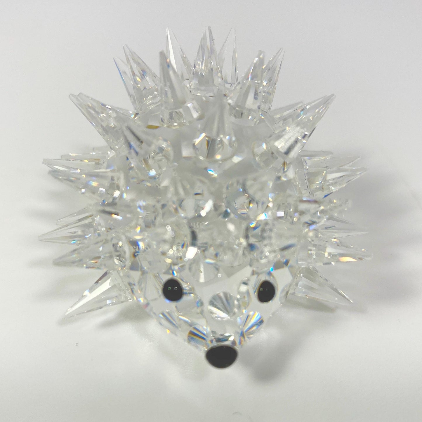 Swarovski Crystal Large 3 In. HEDGEHOG Rare Boxed Retired 7630NR70